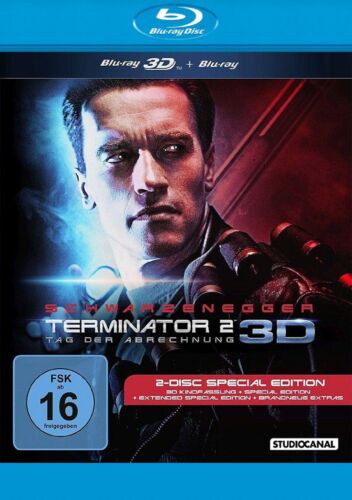 Terminator 2 - Tag der Abrechnung 3D + 2D # 2-BLU-RAY-NEU - Bild 1 von 7