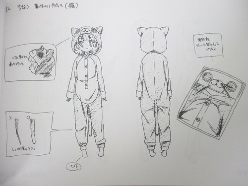 YURU YURI Concept Art Design Works Model Sheet Japan Book NAMORI 2011 Ltd MV - Picture 6 of 11