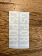 G Sport bmx rims Decal Vinyl Sticker replacements black or white