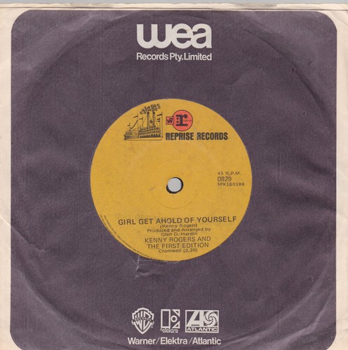 KENNY ROGERS & THE FIRST EDITION Ruby, Don't Take Your Love To Town 45 SirH70 - Picture 2 of 2