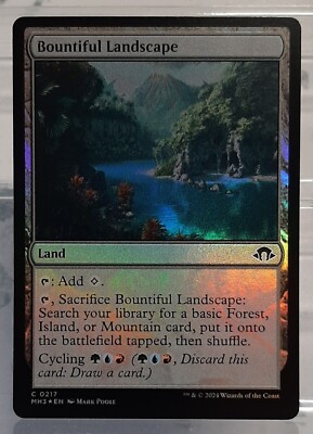 Magic - Bountiful Landscape - Common/Foil/Land - Modern Horizons 3 - EN/NM