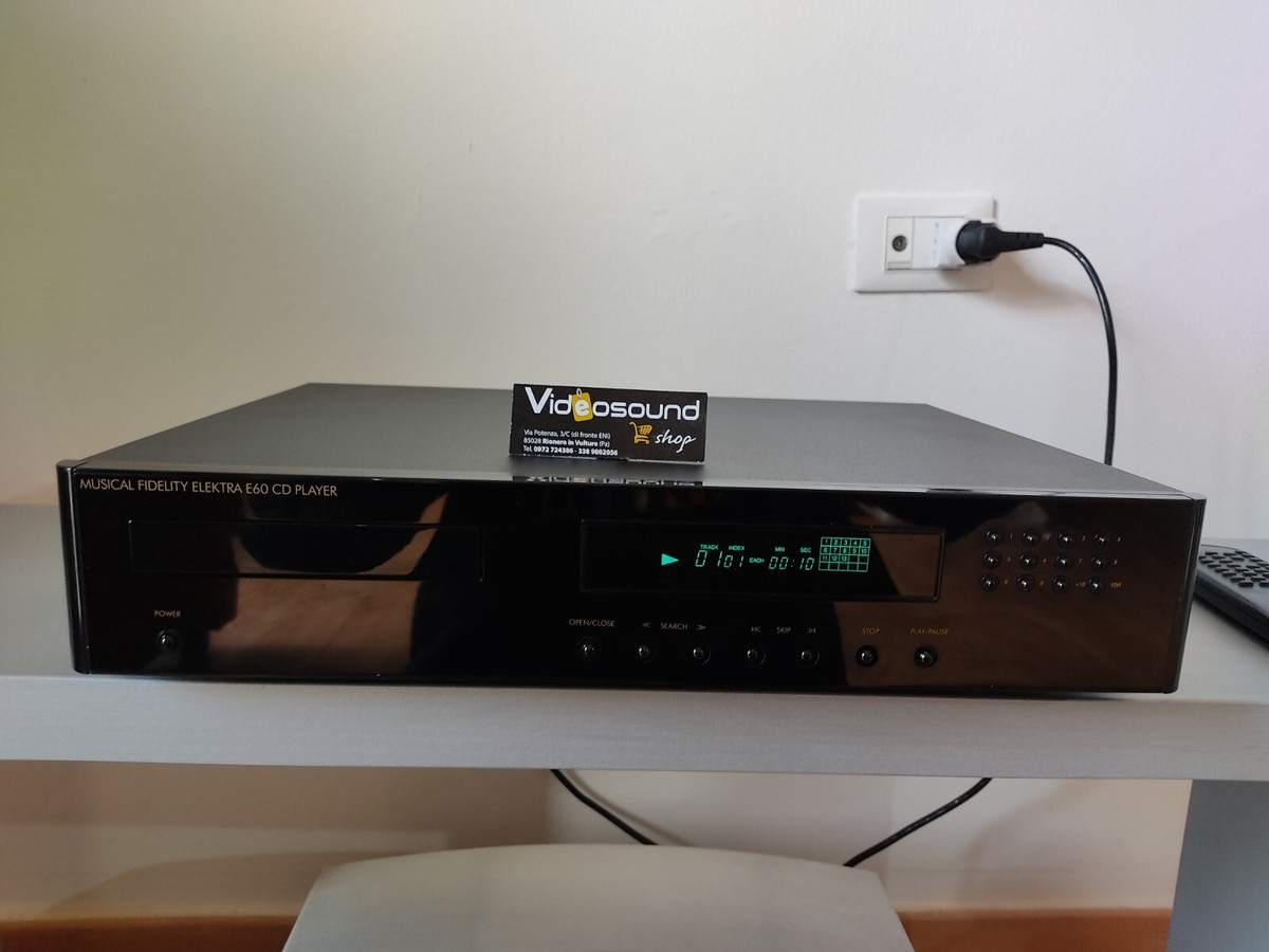 Musical Fidelity Elektra E60 - Cd Player + Remote Control First 