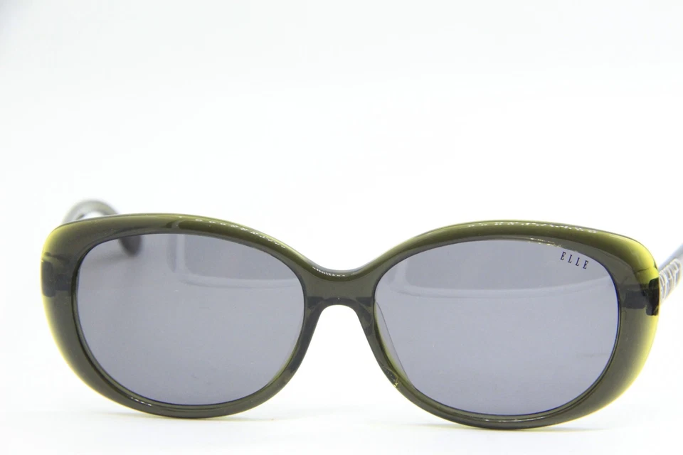GAFAS DE SOL ELLE EL 14809 GN MONTURAS AUTÉNTICAS VERDES TRANSPARENTES 56-15 Foto 2 de 4