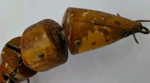โ
๐1919-23 Heddon Dowagiac Double Lure Uncommon ANTQ Fishing Rare VTG๐๐ธSEE๐๐ธ - Picture 16 of 18