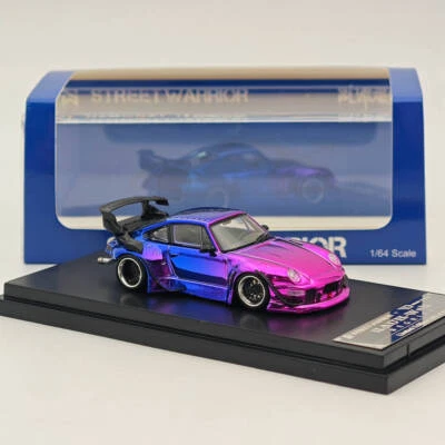 ミニカー RWB 993 Purple lic 2177 Broke Porsche 911 (993) RWB Metallic Purle Ltd 3000pcs 1/18