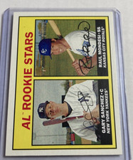 2016 Topps Heritage #177- GARY SANCHEZ/MONDESI Rookie RC Card. GIANTS!. rookie card picture