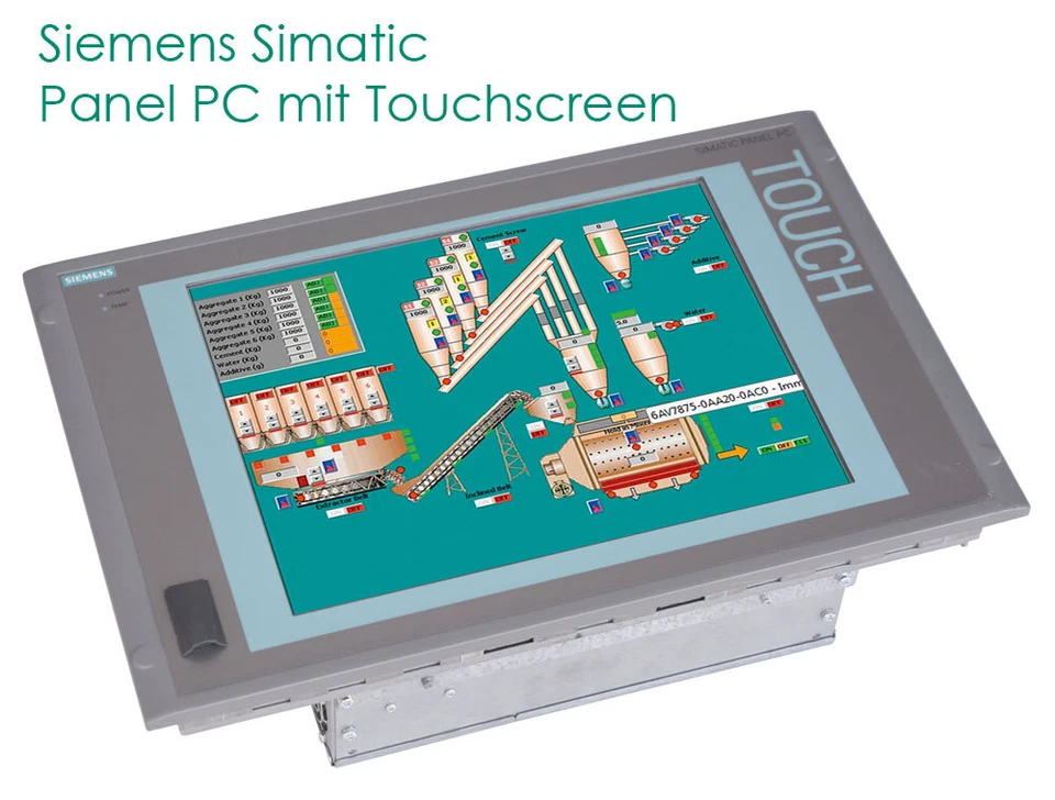 Siemens Simatic Panel PC-677 (AC) 15 " 38cm Touchscreen 6AV7872-0BC30-0AC0 SIM1 - Image 2 of 4