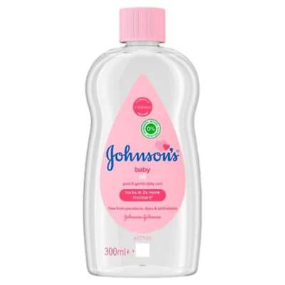 Johnson's Baby Oil, 10.2 oz (300ml)