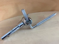 PREMIER 70s 80s Vtg Rack Tom L-ARM Holder Mount Post Part UK 3/4" Tube Diameter