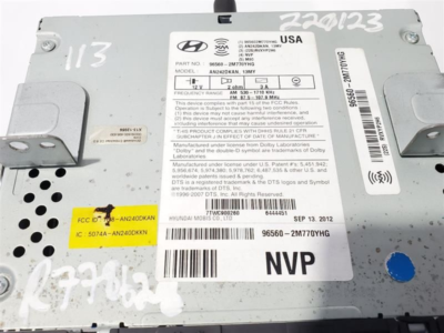 2013-2016 Hyundai Genesis Coupe Dash Mounted Display Screen With