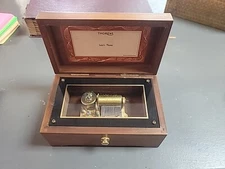 Vintage Thorens Swiss Music Box "Laura's Theme" Tested Works