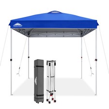 EAGLE PEAK 8x8 Straight Leg Pop Up Canopy Tent Instant Outdoor Canopy
