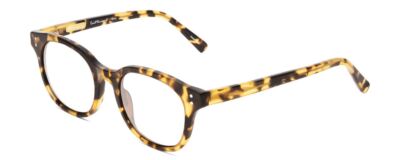 Ernest Hemingway H4739 Designer Reading Glasses Antique Yellow Brown Gold Tortoi