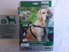 🐕 Hund Autosicherheitsgurt☆Karlie☆schwarz Größe M Größenverstellbar mit OVP NEU