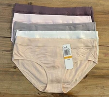 5-Pack Felina Modal Stretch Hipster Underwear, S, M, L, XL, NWT