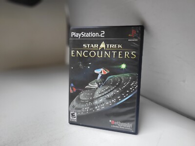 Star Trek Encounters Game for PlayStation 2 PS2 (NO  Manual) #J24