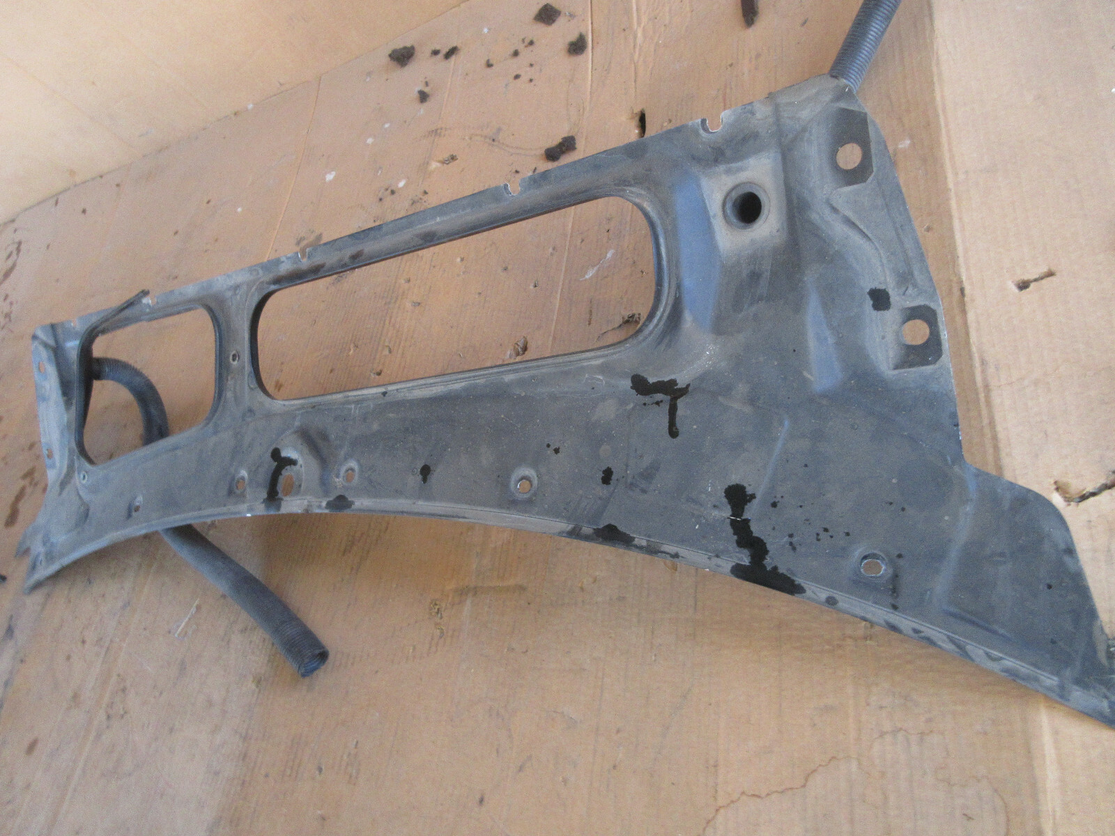 Ferrari 360, 430 - Front Lower Windshield Cowl Vent Plate - P/N 65544100