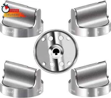 Upgraded W10766544 Gas Stove Knobs Replacement for Whirlpool WFG540H0ES0 Range O