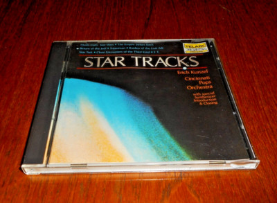 STAR TRACKS- Erich Kunzel Cincinnati Pops (CD-80094 Telarc 1984) VGC