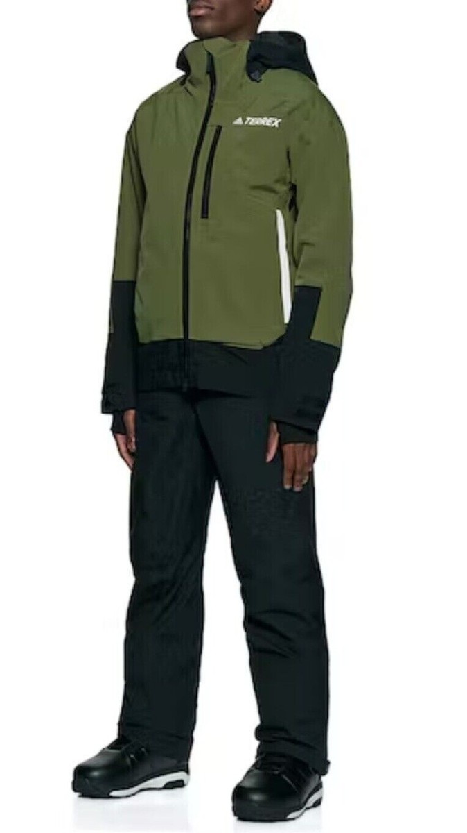 Adidas Terrex MYSHELTER Snow Jacket Olive/Black Size XL NWT $400