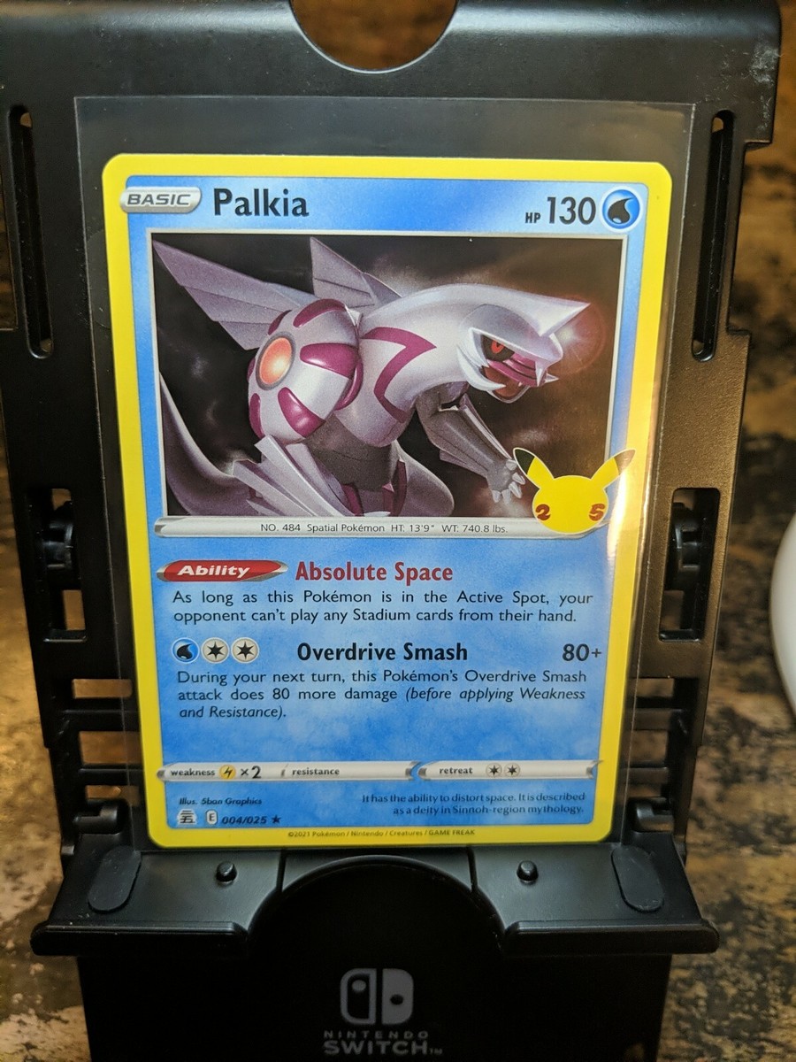 Palkia - 004/025 - Holo Rare - Celebrations - Pokemon - 25th Palkia - 004/025 - Holo Rare - Celebrations - Pokemon - 25th