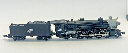 N Scale Model Power 7412 Superior Quality Metal USRA 4-6-2 C&NW Locomotive - Picture 10 of 14