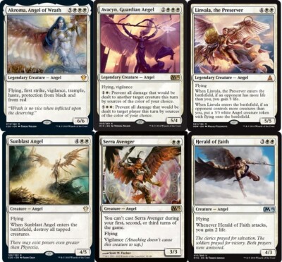 Akroma, Angel of Wrath - Angel Shenanigans - Commander EDH Deck - Avacyn -  NM | eBay