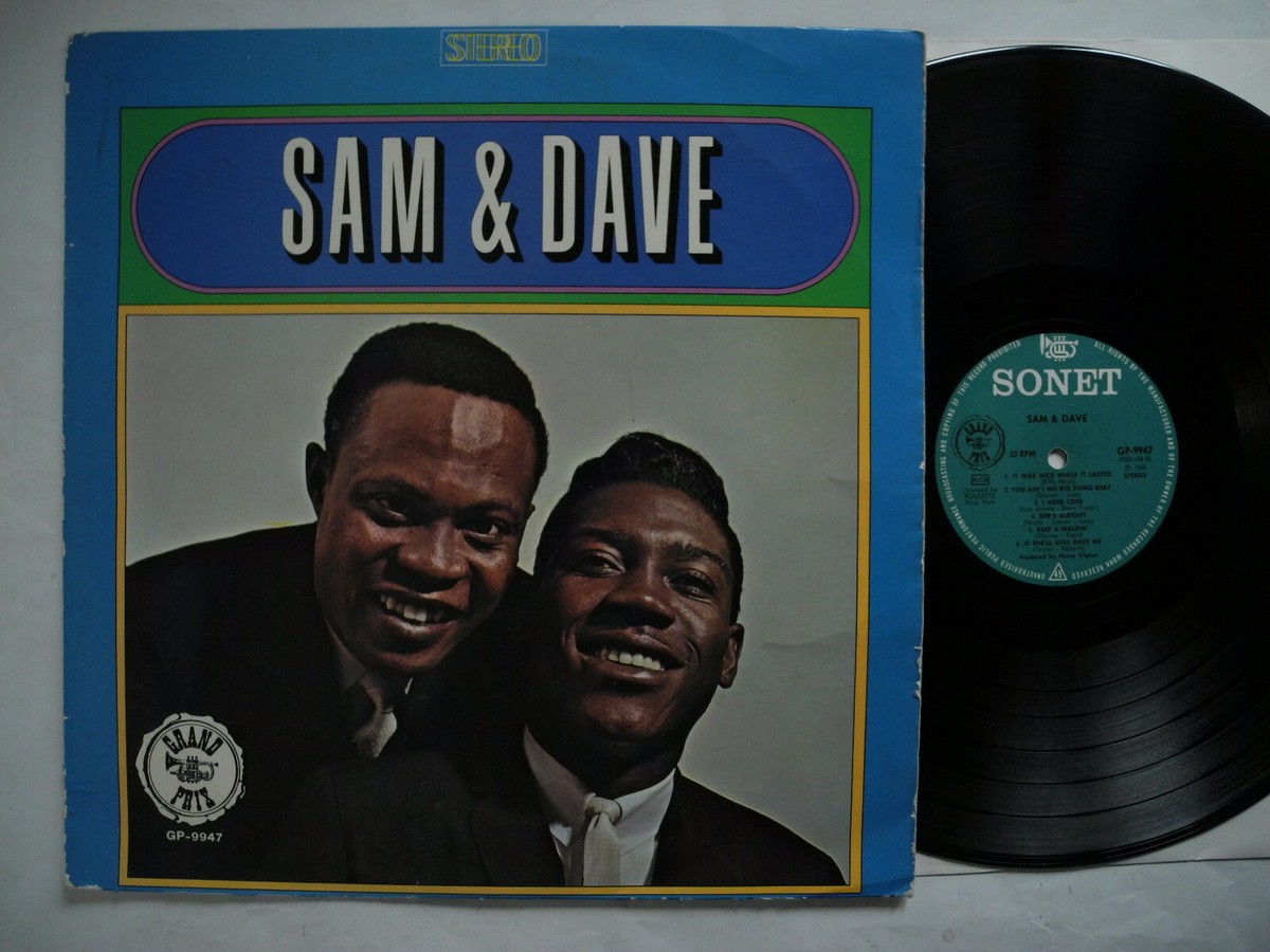 SAM & DAVE Same s/t LP 1966 Sweden Grand Prix EX/EX- | eBay