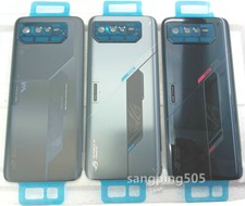 Original Battery Back Cover Glass Without Camera Lens For Asus ROG Phone 6