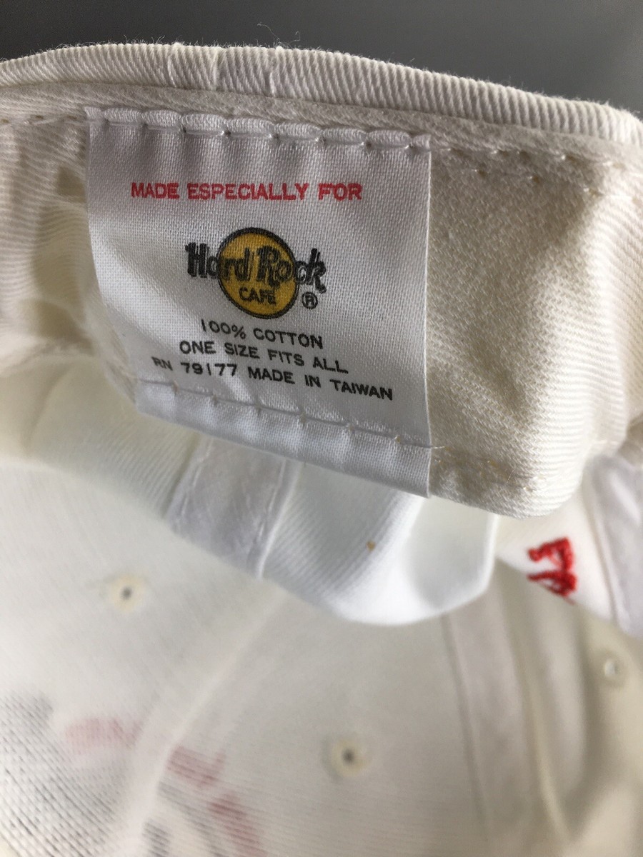 その他 U Authentic Hard Rock Cafe Orlando Natural White Snapback Cap Hat | eBay