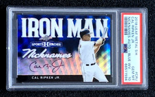 SSP /10 PSA 10 GEM MINT 2018 CAL RIPKEN JR LEAF METAL NICKNAMES AUTO G4383