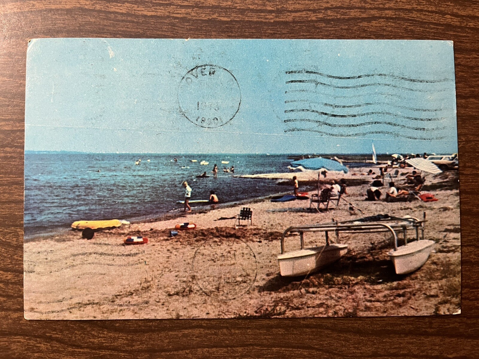 Tuckahoe Acres Camping Resort, Dagsboro, Delaware DE Postcard Posted