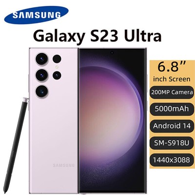 OPEN BOX Samsung Galaxy S23 Ultra 5G SM-S918U 256GB Ohne Simlock Einzel-SIM