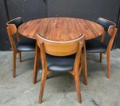 Retro Round Dining Tables Solid Tasmanian Blackwood Timber Gumtree Australia Darebin Area Preston 1240422207 Retro Round Dining Tables Solid, Retro Round Dining Table Gumtree