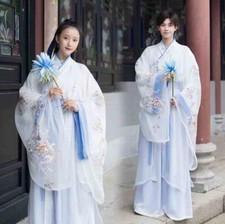 Women Chinese Traditional Hanfu Couples Halloween Cosplay Costume Hanfu For Men