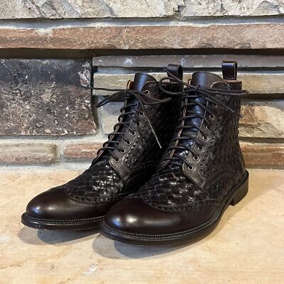 TAFT Men\'s Black and Tan Brogue Boots Taft | Shoes | A Beautiful Elegant And Gorgeous Pair Of Taft  main image 3