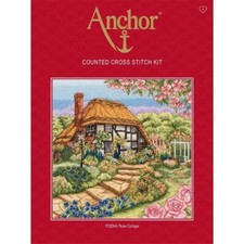 Anchor Set punto croce "Rose House", schema di conteggio