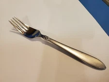 Oneida JACQUELINE SIMBA Stainless Large dinner Fork~ nice pre-owned Look!