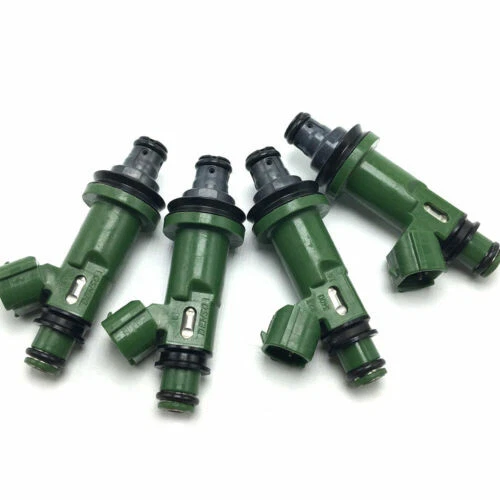 #195500-3400 Genuine Denso 4 Packs Fuel Injectors for 1996 Subaru Legacy 2.2L H4 - Изображение 2 из 4