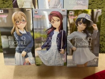 Love Live Sunshine EXQ Figure 9 types set Complete Plain clothes