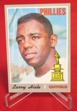 Larry Hisle 1970 Baseball Card TOPPS #288 EX-MT (3)