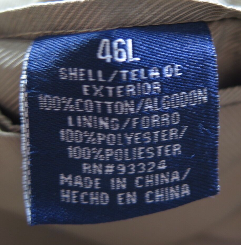 Chaqueta Blazer Abrigo Deportivo Stafford Essentials Para Hombres Marrón Pana 46 L NUEVO CON ETIQUETAS NUEVO - Imagen 10 de 16