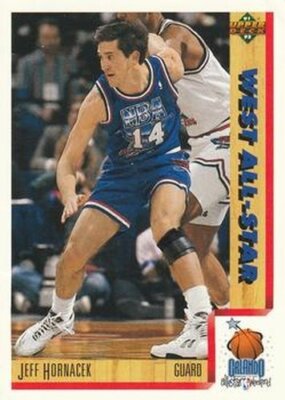 469 Jeff Hornacek - Phoenix Suns - 1991-92 Upper Deck Basketball