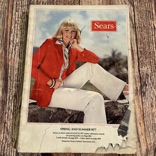 Sears Spring & Summer 1977 Catalog Vintage Fashion Furniture Electronics Rare