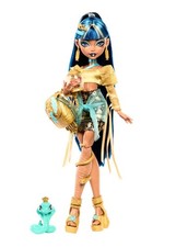 NEW Monster High Cleo De Nile G3 Core Refresh 2024 Fashion Doll w Pet Hissette