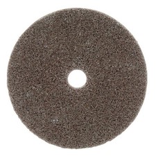 Scotch-Brite EXL Unitized Wheel, XL-UW, 6A Fine, 3 in x 1/4 in x 1/4 in