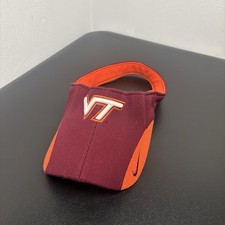 Virginia Tech Nike Visor Hokies Maroon Orange One Sz Tennis Womens Sports