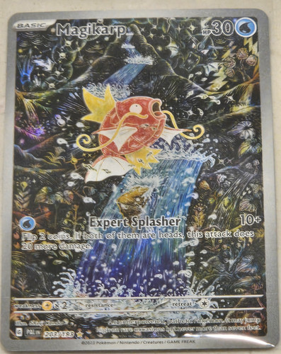 Pokemon Magikarp Paldea Evolved 203/193 Illustration Rare TCG