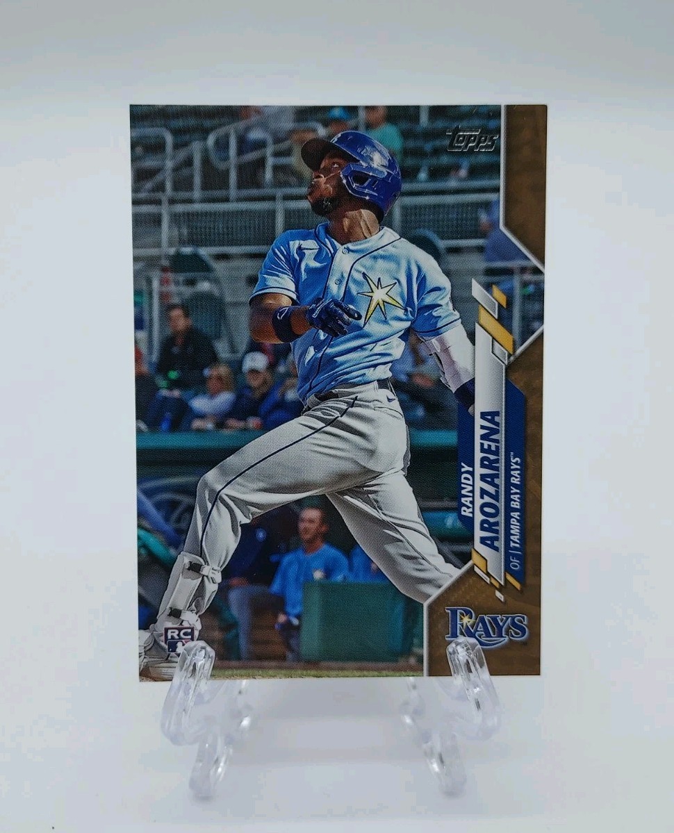 2020 Topps Update Randy Arozarena Gold Rookie #0020/2020 RC #U208 Rays Cardinals