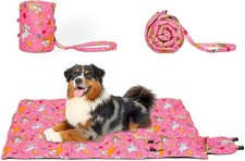 Travel Dog Bed, Portable Roll Up Camping Mat, Couch, Car Seat  Camping, 55"x39"
